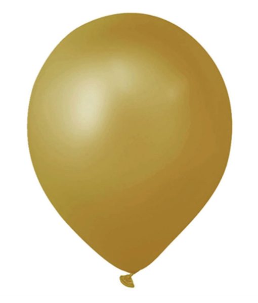 Balo N9 Metal Ouro 50 Unidades
